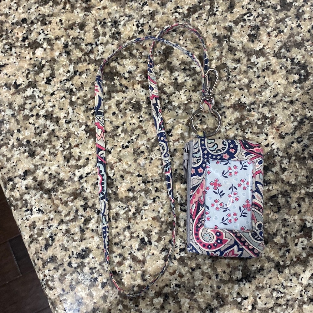 Vera Bradley Lanyard and ID